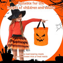 4PCS LED Light Halloween Candy Bags Light up Halloween Party Bags Trick Large#