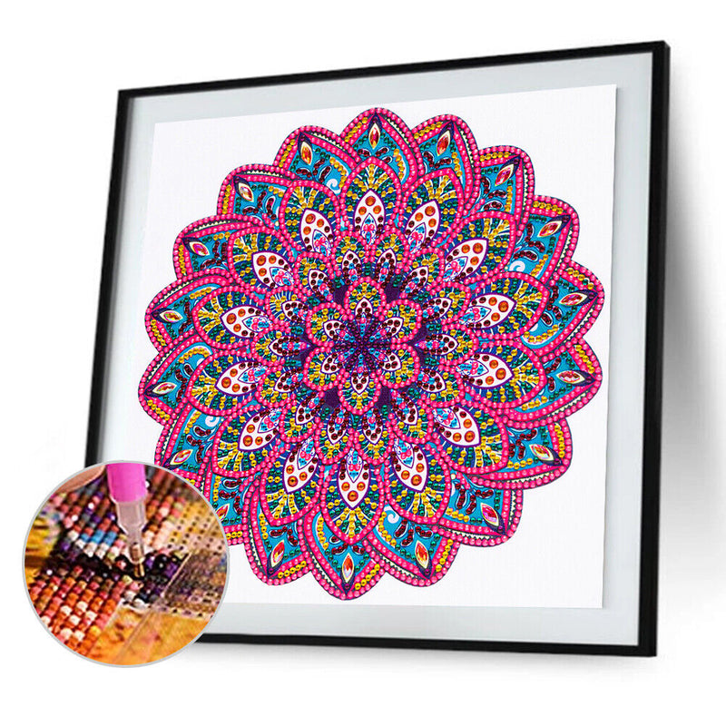 Diamond Painting 5D DIY Datura Partial Special Drill Rhinestone Kit (GT137)