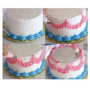 23pcs/set Cake Icing Piping DIY Practice Drawing Board Template Paper