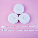 Soft Sewing Tailor Tape Measure Retractable Height Measuring Meter White Newly