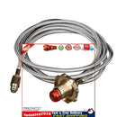 Flat Gas Cylinder Coupler LPG Flat Can Connector Camping Gas Stove Adapter Newly