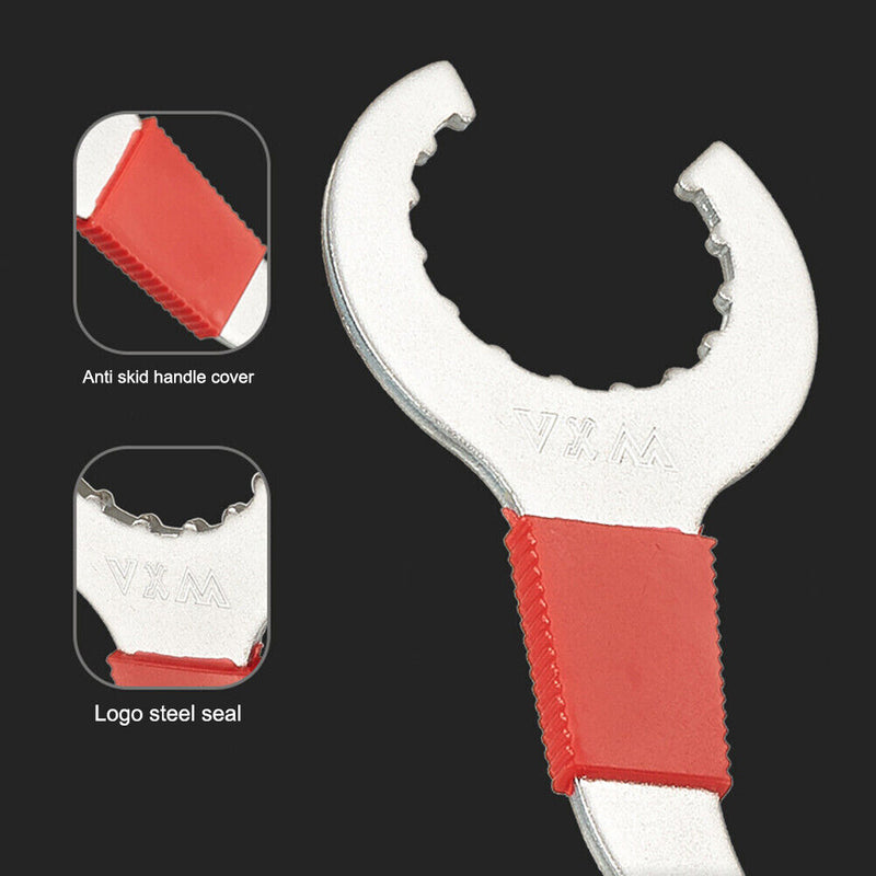 VXM 3-in-1 Bicycle Cassette Remover, Chain Repair Key, Tool Accessories