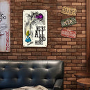 All Mad Metal Retro Tin Sign Art Poster Wall Plate for Living Room Accessories