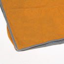 Large Storage Bag Box for Clothes Quilt Duvet Laundry Pillows(Orange)