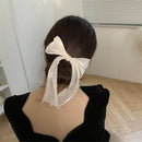 Streamer Ponytail Hairpins Bowknot Grips Barrettes Hair Bows Clips Headwear