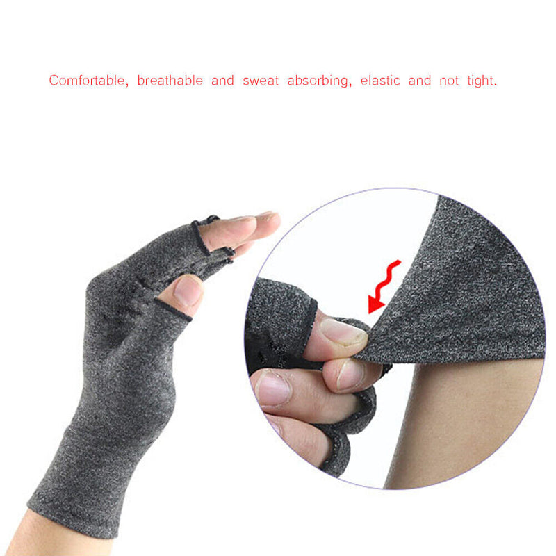 1 Pair Compression Arthritis Gloves Touch Screen Joint Ache Pain Joint Relief
