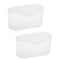 2Pcs Kitchen Cabinet Counter Shelf Stackable Refrigerator Rack Organizer H5Q7