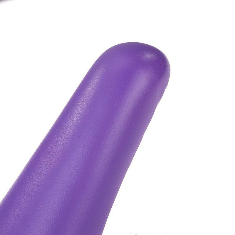 Bicycle Saddle Leather Soft Bike Seat Cover Mat MTB Bike Cushion (Purple)