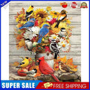 #A Canvas Painted Oil Paint By Numbers Bird Animal DIY Wall Art Bedroom Home Dec