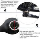 Carbon Steel Bottom Bracket Bicycle Install Clamp Wrench MTB Bike Repair Tool