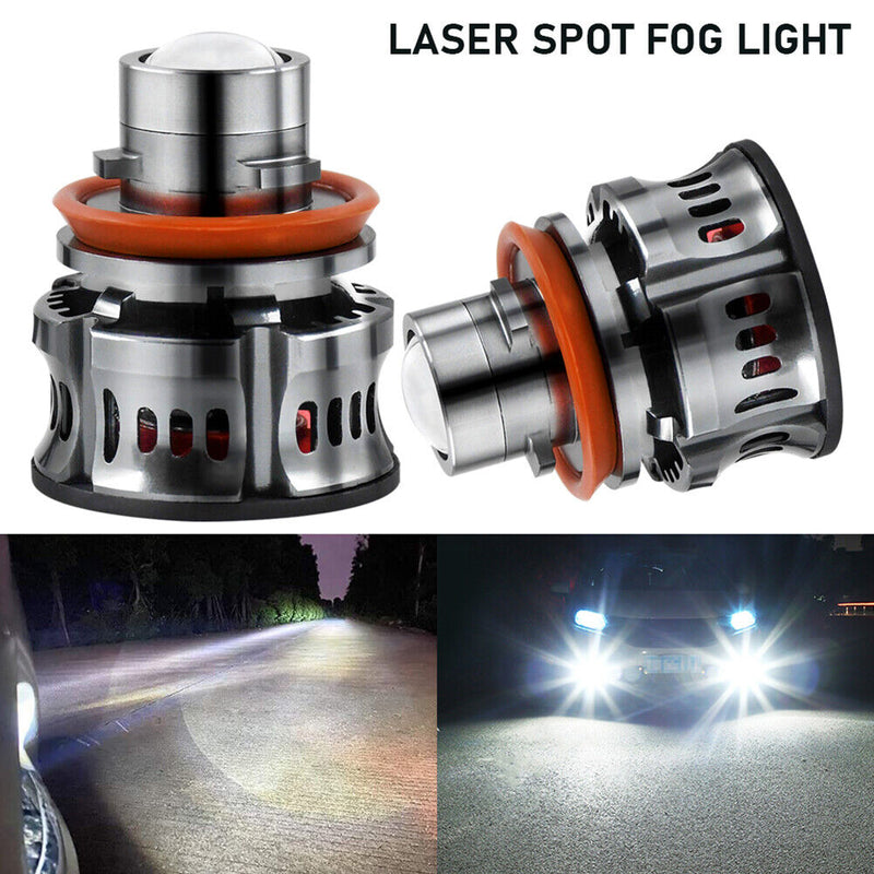 2pcs H11 Auto Car Fog LED Lamp Vehicle Automobile Foggy Rainy Lighting Accessory