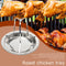 Stainless Steel Chicken Roaster Rack Plate Non Stick DIY BBQ Grill Stand