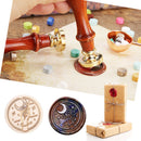 #A Sealing Wax Stamp Head Sun Moon Stars Fire Paint for Wedding Invitation Makin