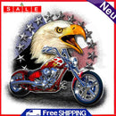 5D DIY Diamond Painting Motorcycle Eagle Embroidery Full Drill Cross Stitch Kits
