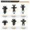 120pcs Car Door Trim Panel Clips+Screwdriver Push Rivet Retainer Replacement Kit