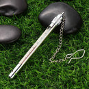 Stream Water Temperature Stainless Steel Fishing Thermometer with Carabiner