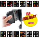 Christmas Lights Projector Outdoor Xmas Clearer LED Snowflake Projector Lamp