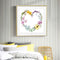 Flower Love Garland Oil Paint By Numbers Kits Picture Wall DIY Home Decor