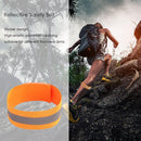 Night Reflective Safety Belt Outdoor Arm Strap Luminous Arm Band (Orange) Newly