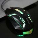 2400 DPI LED Optical 6D USB Wired Gaming Mouse Mini Game Mice For PC Laptop