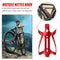 Metal MTB Bike Water Bottle Cage Cycling Drink Cup Holder Bracket (Red) Newly