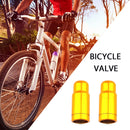 Road Bicycle Valve Nut Set Aluminum Alloy Bike Inner Tube Valve Replacement Kit