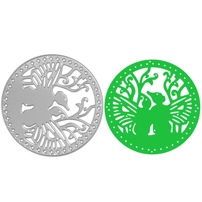 1pc Circle Frame Lover Embossing Metal Cutting Dies Stencils For Album-149916