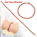 Handmade Hand-woven Bracelet Gift For Couple Jewelry Gifts Red Rope Bracelet