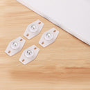 4pcs Adhesive Pulley Furniture Universal Wheel Storage Box Roller Self Casters