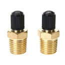 5x2pcs 1/8in Brass Tire Tyre Air Compressor Tank Fill Valves