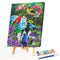 Flower Bird Oil Paint By Numbers DIY Handpainted on Canvas Wall Art (B1040)