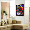 Oil Paint By Numbers Flower Coloring Picture Digital