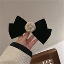 Girls Hair Accessories Bow Hairpins Hair Clips Camellia Flower Headdress