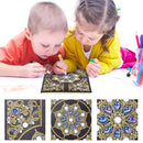 DIY Mandala Special Shaped Diamond Painting 50 Sheets A5 Notebook Journal Book