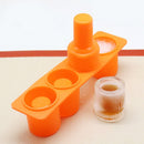 Non-stick Silicone Cake Cement Flower Pot Mold Home Garden Decor Color Random