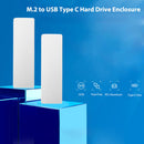 6Gbps Enclosure M.2 NGFF SATA Mobile Hard Disk Case for 2230/2242/2260/2280 SSD