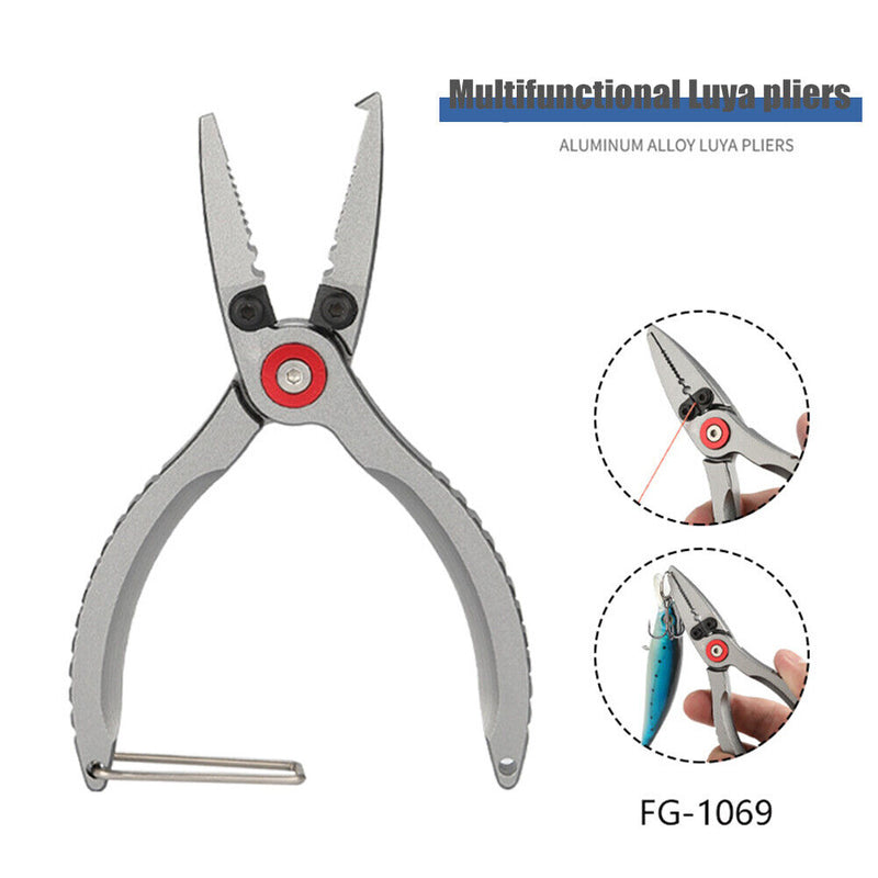 #A Mini Fishing Pliers Aluminum Alloy Hook Remover Accessories for Fisherman A
