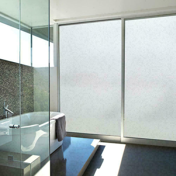 1* Roll Removable Window Frosted Glass Stickers Bathroom O3C2 Privacy F3K7
