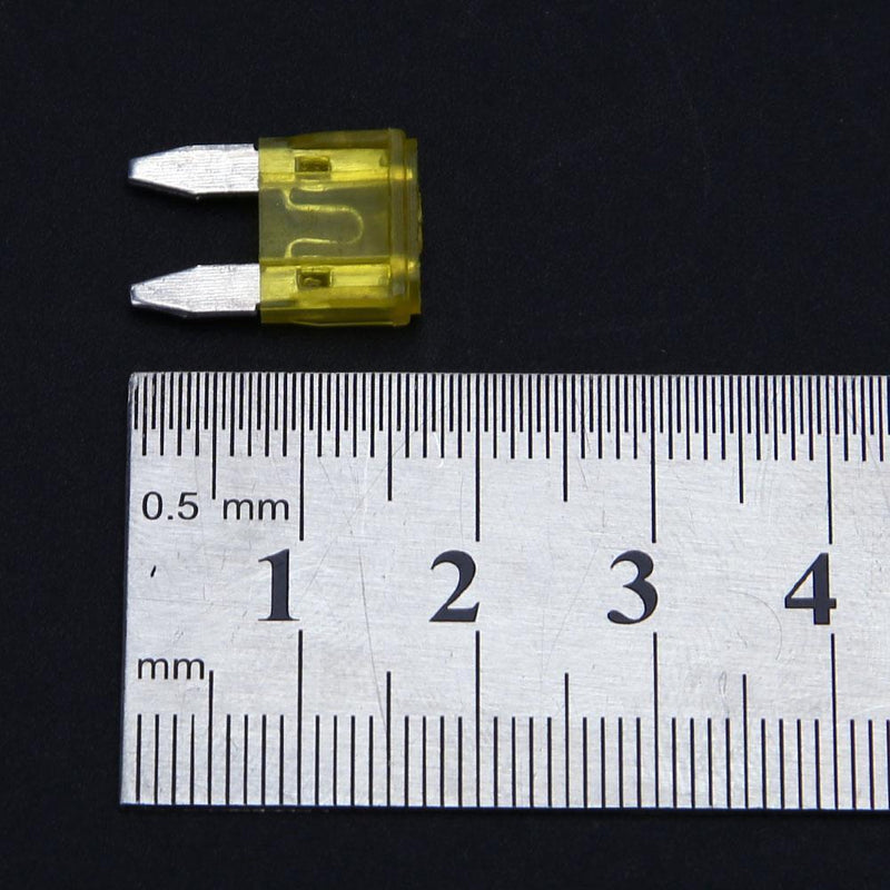 60pcs Auto Car Truck Mini Fuse Blade 5A 10A 15A 20A 25A 30A Mixed Set Kit Newly