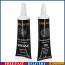 Fishing Reel Metal Bearing 15mL Lubricant Oil+ 10g Lubricating Grease Kit