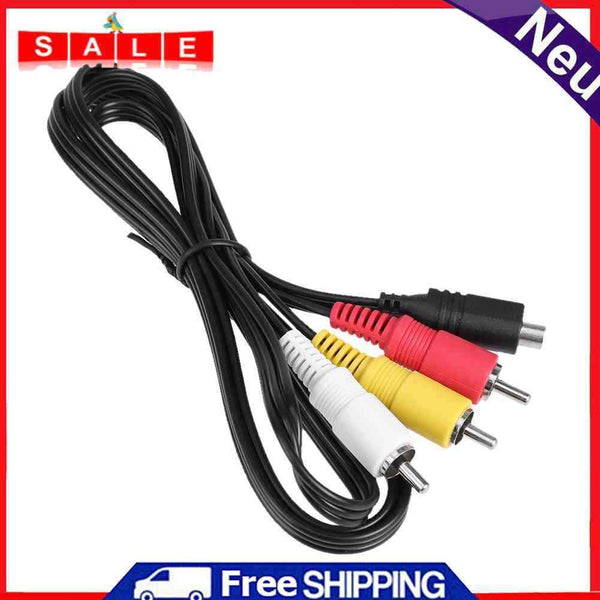 1.2m VMC-15FS A/V RCA 10PIN Sony Port Adapter Cable for Sony Camera
