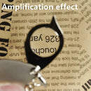 Portable 8X Folding Key Ring Magnifier with Key Chain Daily Magnifying Tool