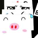 Cute Paper Viscid Stickers For Pregnant Women Put Up Photography Belly Y7G6 J7U5