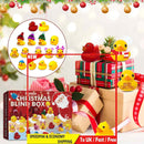 24 Grids Xmas Calendar Present Box Creative Ducks Toys Blind Boxes for Children