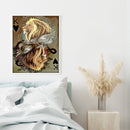 5D Diamond Painting Kit Forest King Lion Full Round Drill DIY Mosaic Rhinestone