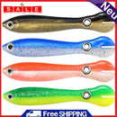 4x 10cm 6g Bionic Loach Fishing Lures Sinking Artificial Soft Baits (Mixed)