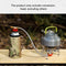 Outdoor Camping Hiking Stoves Adapter Split Gas Furnace Converter (Red)