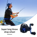 7.2/1 Lure Low Profile Baitcasting Fishing Reel Long Casting Fishing Accessor