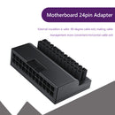 ATX 24 Pin to 90 Degree Motherboard Adapter Power Supply Cable Connector