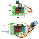AC 220V 2000W SCR Motor Speed Controller Voltage Regulator SALE B4Q3